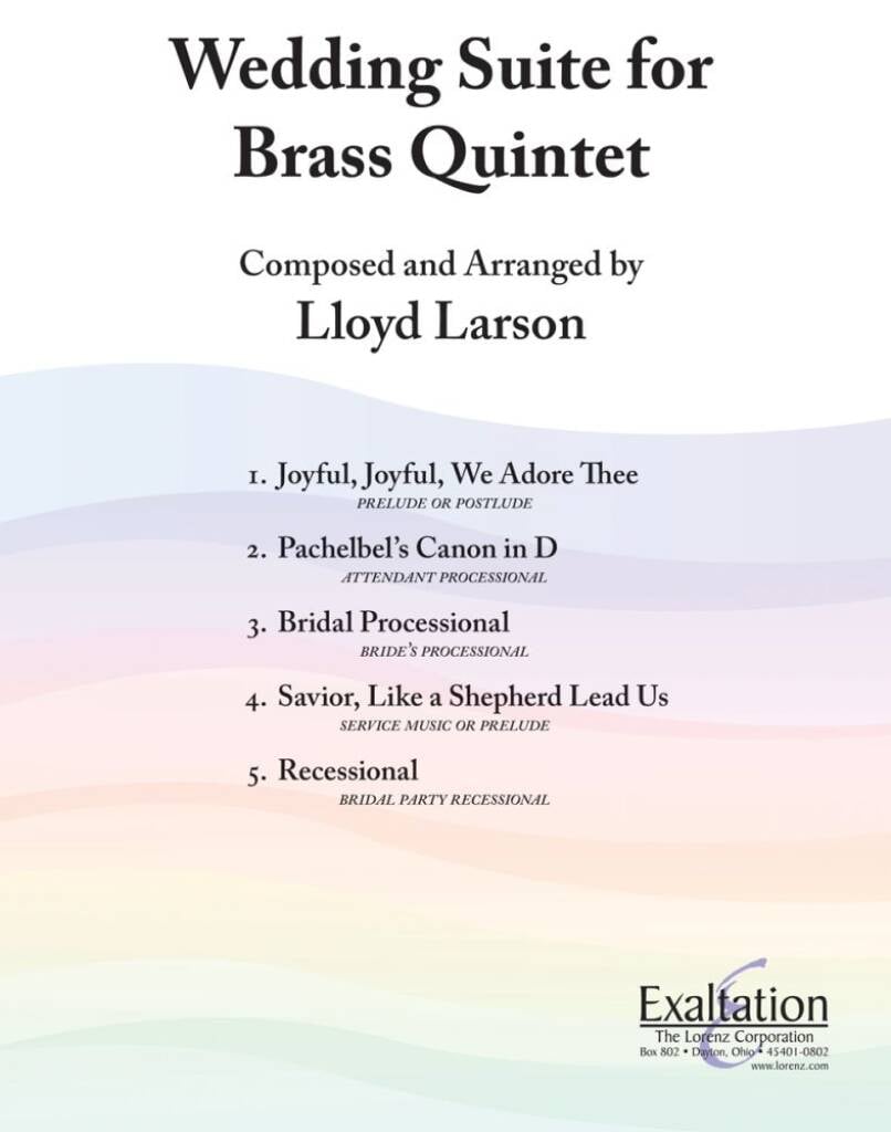 Wedding Suite For Brass Quintet
